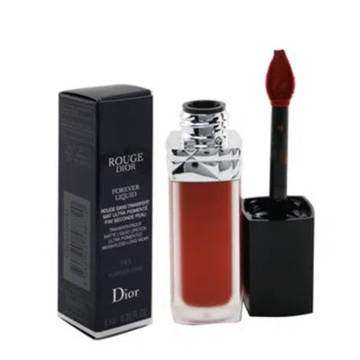 Dior Christian  Ladies Rouge  Forever Matte Liquid Lipstick 0.2 oz # 741 Forever Star Makeup 3348 In Multi