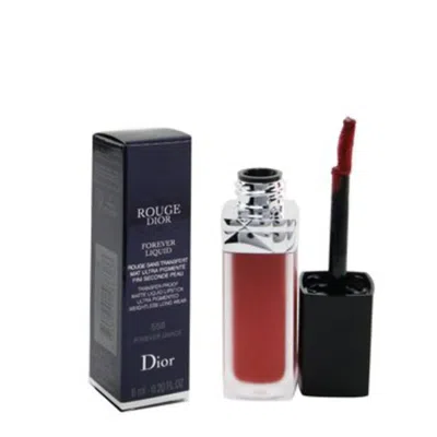 Dior Christian  Ladies Rouge  Forever Matte Liquid Lipstick 0.2 oz # 558 Forever Grace Makeup 334 In Multi