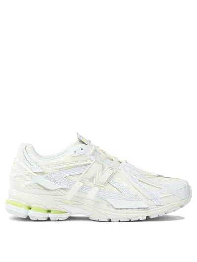 New Balance Mens White White Mint Flash 1906a Mesh Low-top Trainers In White