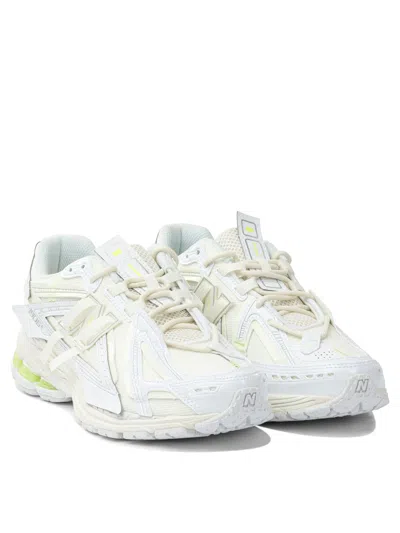 New Balance Mens White White Mint Flash 1906a Mesh Low-top Trainers In White