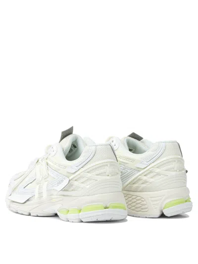 New Balance Mens White White Mint Flash 1906a Mesh Low-top Trainers In White