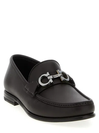 Ferragamo Avril Loafers In Brown