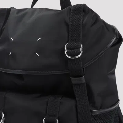 Maison Margiela Medium High-tech Backpack In Black