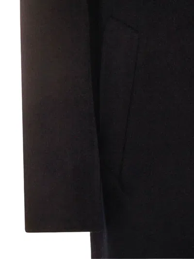 Montecore Buttoned Coat In Blue