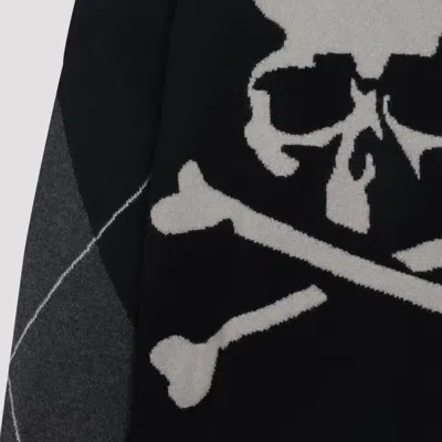 Mastermind Japan Cashmere Cardigan With V-neckline And Skull Motif
