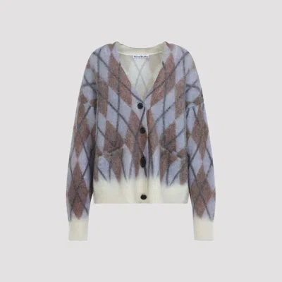 Acne Studios Cardigan Grey In Blue