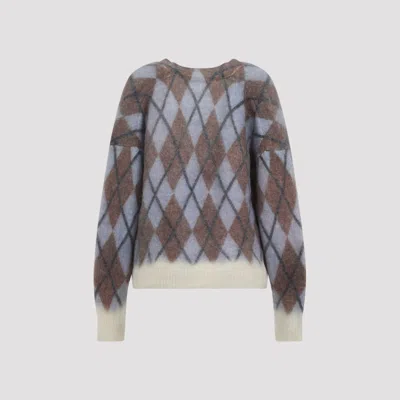 Acne Studios Cardigan Grey In Blue