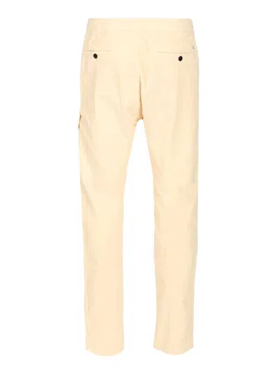 C.p. Company Cargo Pant In Corduroy Trousers Green In Neutral