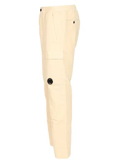 C.p. Company Cargo Pant In Corduroy Trousers Green In Neutral