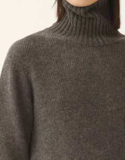 Fabiana Filippi Turtleneck Long-sleeve Sweater In Black
