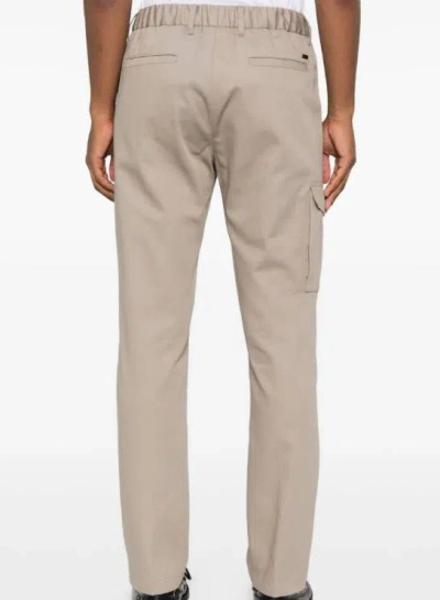 Herno Drawstring Cargo Trousers In Neutral