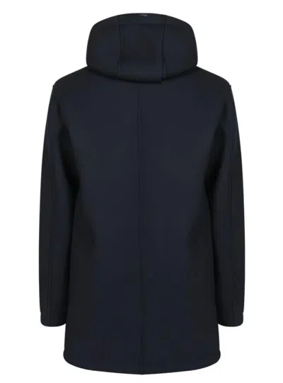 Herno Scuba Parka In Blue