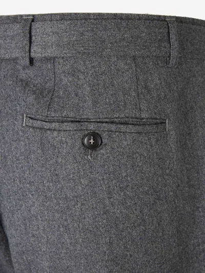 Canali Tailored Trousers In Gray