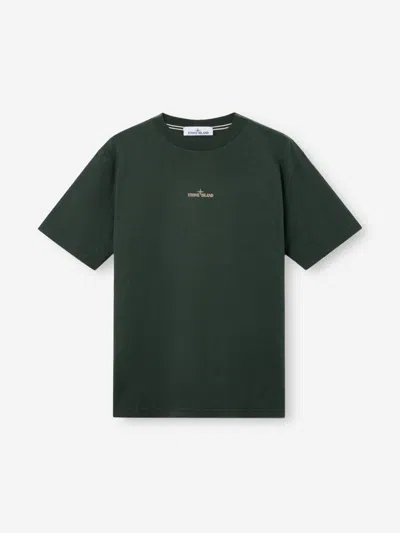 Stone Island Short Sleeve T-shirt In Green