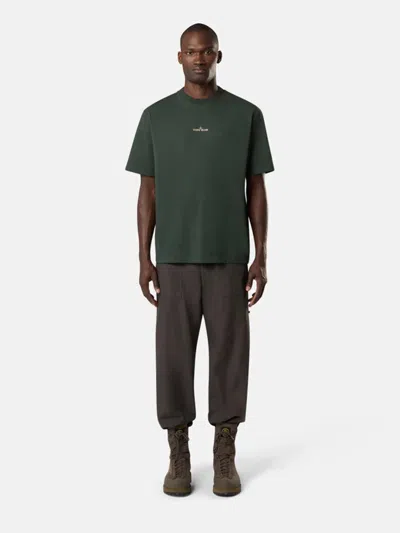 Stone Island Short Sleeve T-shirt In Green