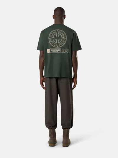 Stone Island Short Sleeve T-shirt In Green