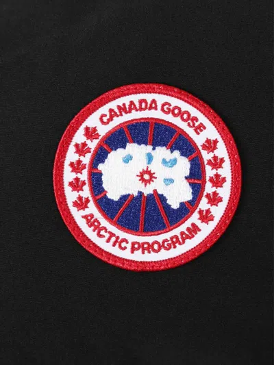 Canada Goose Charcoal Polyester Blend Freestyle Sleeveless Down Jacket In Black