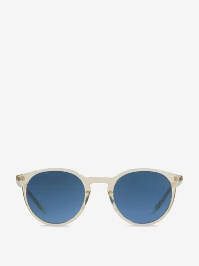Barton Perreira Round-frame Sunglasses In Blue