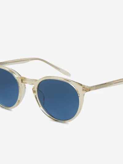 Barton Perreira Round-frame Sunglasses In Blue