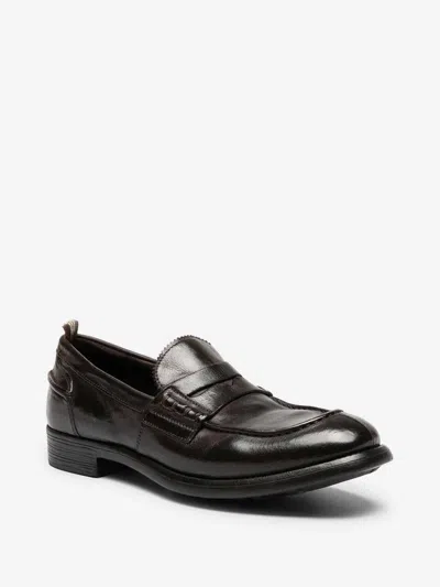 Officine Creative Mocasins Chronicle 056 In Black