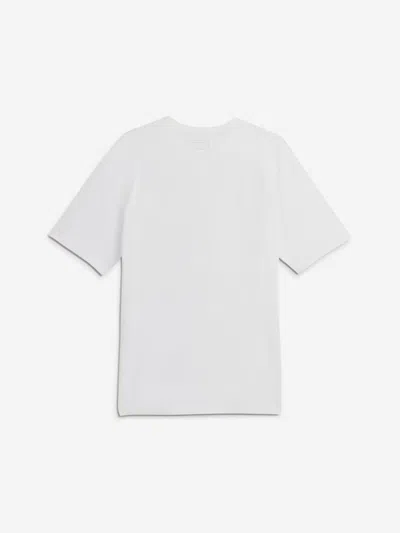 Y-3 Cotton M Merch Ss Tee T-shirt In White