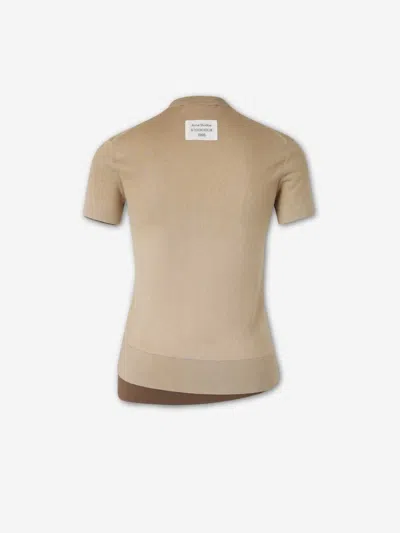 Acne Studios Fn-wn-knit000861 Knitwear Beige In Brown