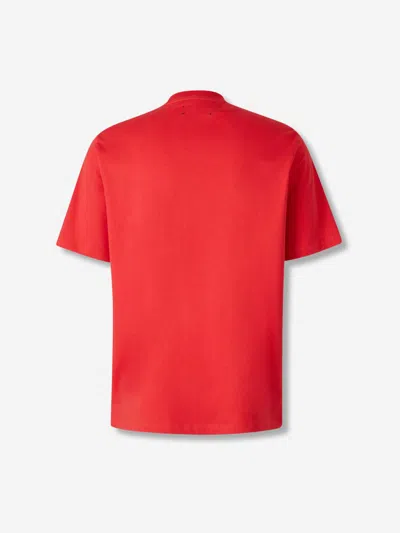 Amiri Logo Short-sleeved T-shirt In Red