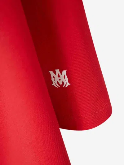 Amiri Logo Short-sleeved T-shirt In Red