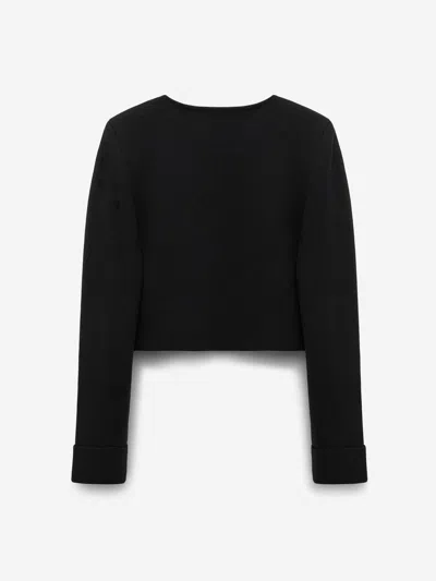 Dorothee Schumacher Sharp Ambition Double-breasted Jacket In Black