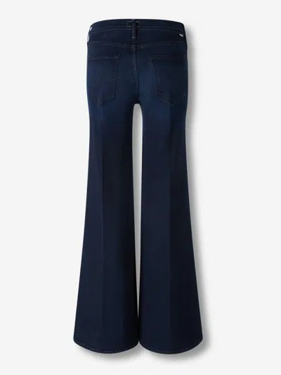 Mother The Twister Sneak Denim Jeans In Blue