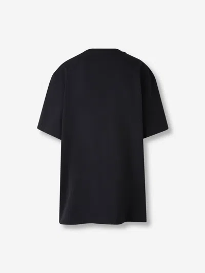 Attico Oversized T Shirt In Black