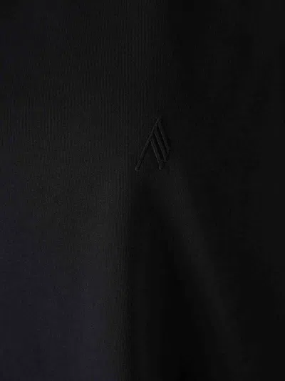 Attico Oversized T Shirt In Black