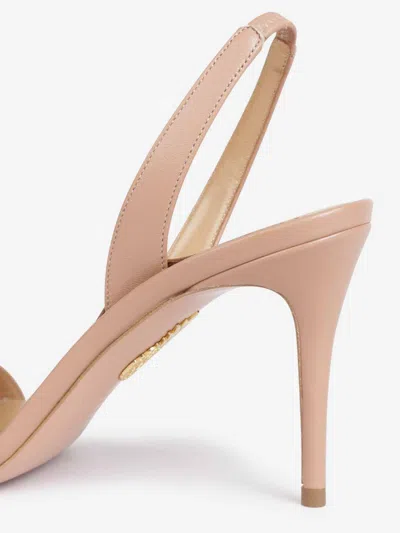 Aquazzura So Nude 105 Sandals In Neutral