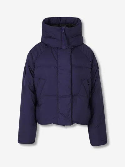 Canada Goose Purple Chilliwack Padded Jacket Women In Blue