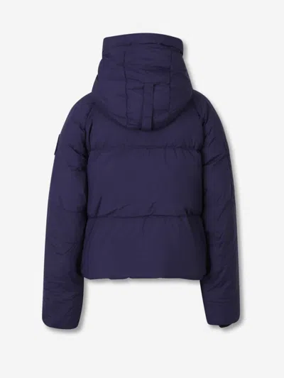 Canada Goose Purple Chilliwack Padded Jacket Women In Blue