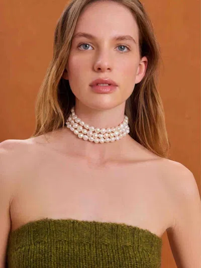 Cult Gaia Nora Necklace In Gold