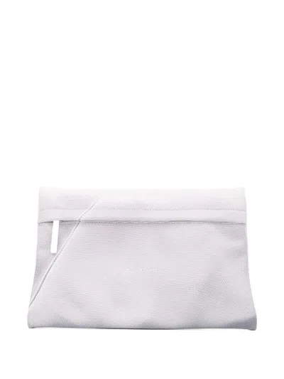 Mm6 Maison Margiela Japanese Medium Clutch In White