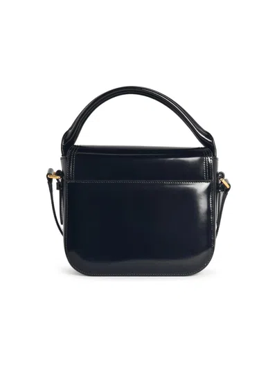 Bally Mini Bag With Top Handle And Strap In Black