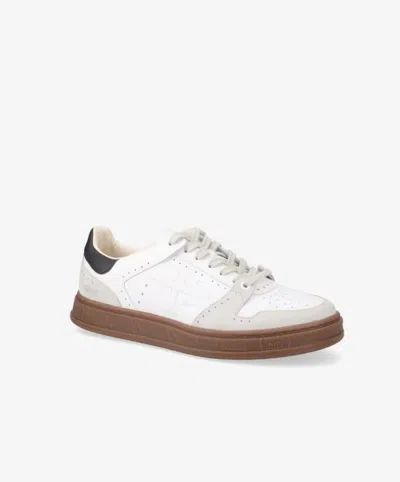 Premiata Low Help Recreational Shoe In White
