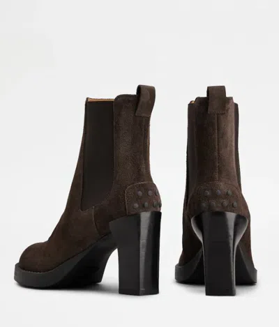 Tod's Boots In Brown