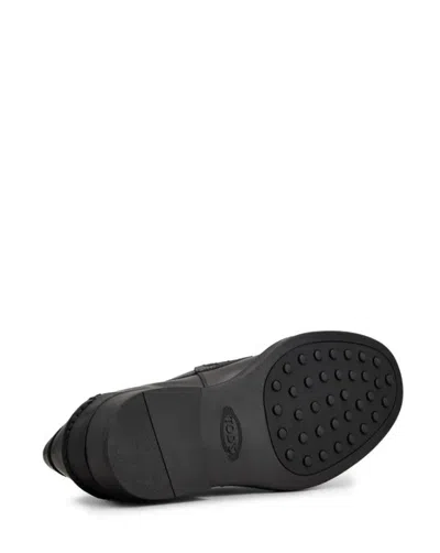 Tod's Loafers In Leather In Black