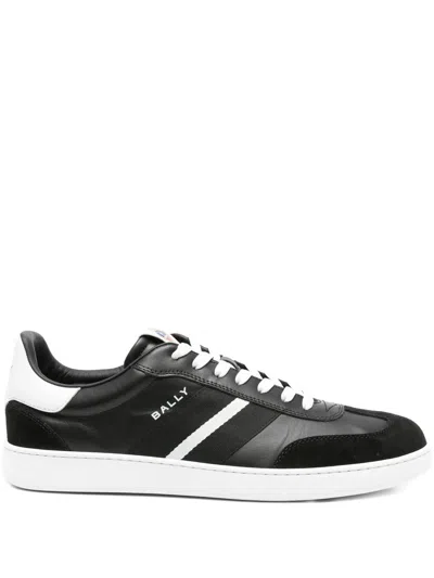 Bally Roget Leather Sneakers Contrast Sole