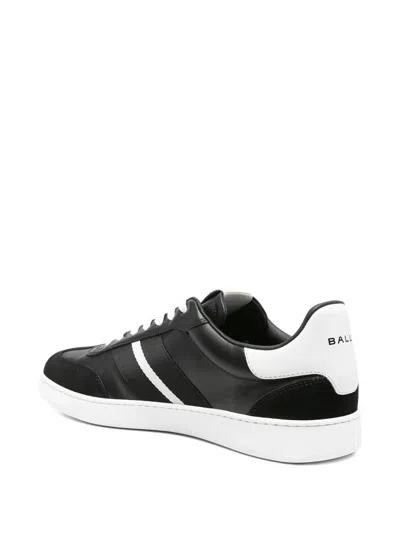 Bally Roget Leather Sneakers Contrast Sole