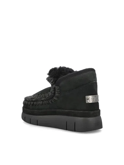 Mou Eskimo Bounce Sneaker In Black