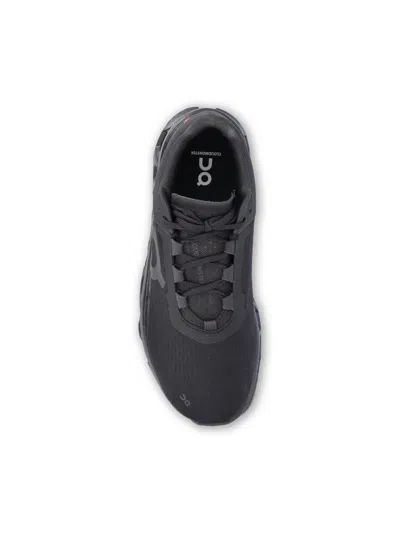 On Running Cloudmonster Nylon And Mesh Sneakers In Black