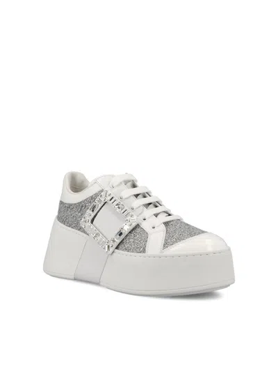 Roger Vivier Sneakers In White