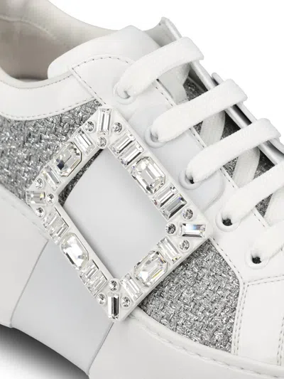 Roger Vivier Sneakers In White