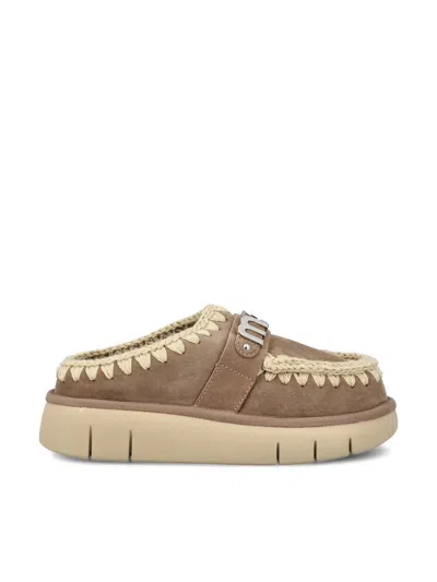 Mou Bounce Welt Clog In Gray
