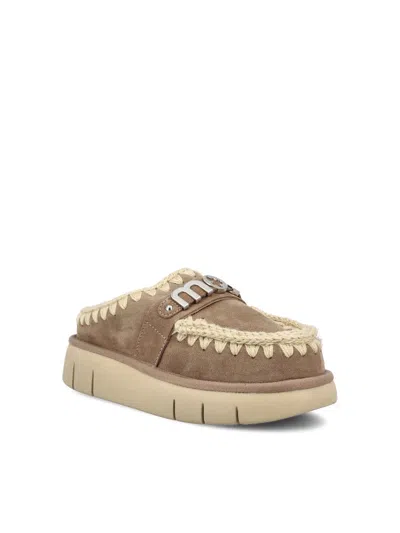 Mou Bounce Welt Clog In Gray