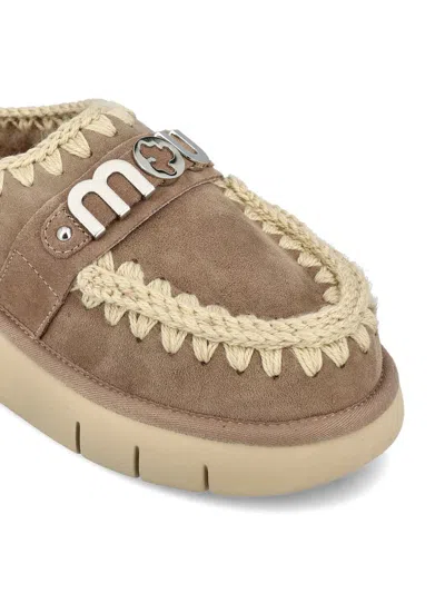 Mou Bounce Welt Clog In Gray